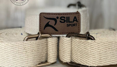 بند یوگا پنبه‌ ای با سگک مقاوم